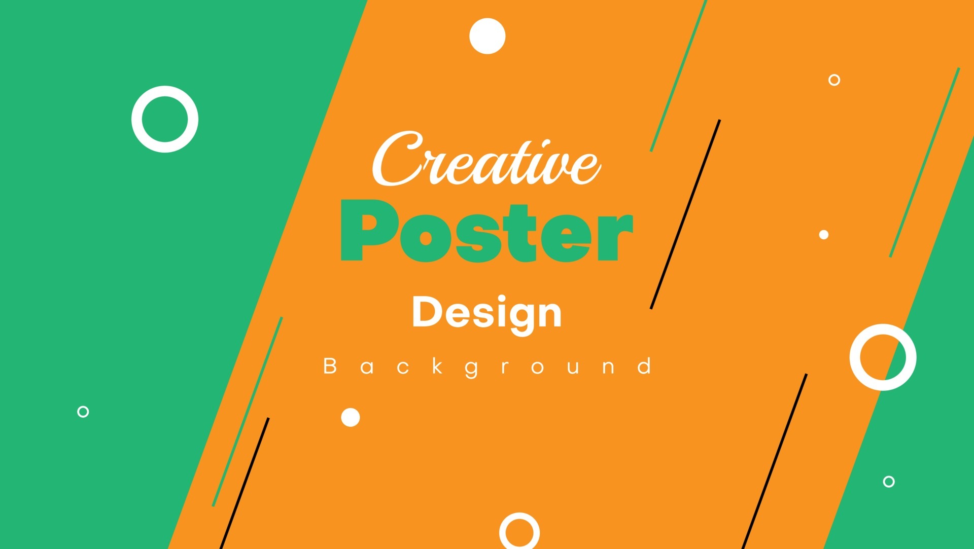simple business poster design template with geometric shape 3355897 ...