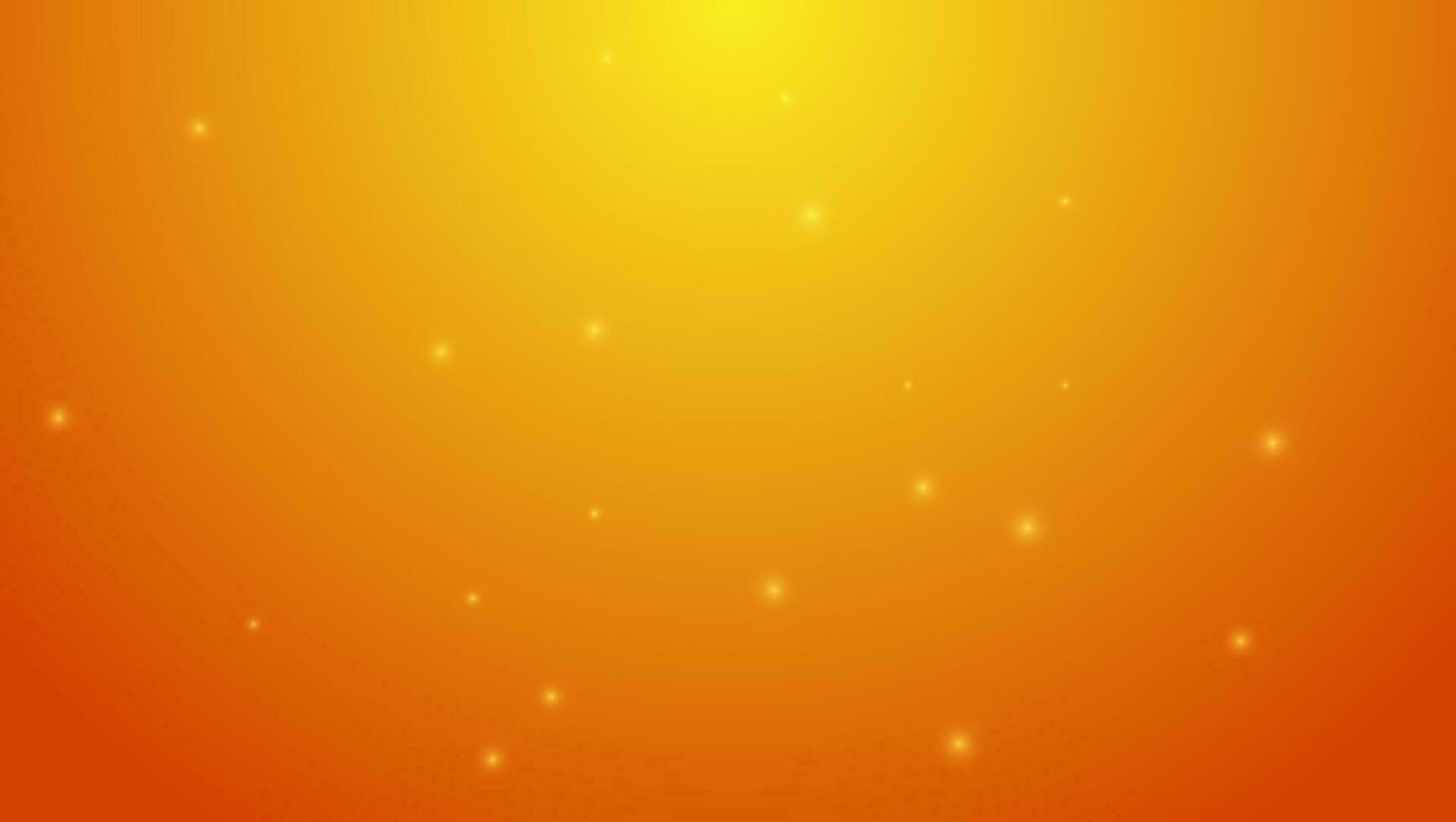 Fondo poligonal abstracto con color naranja y luz. vector