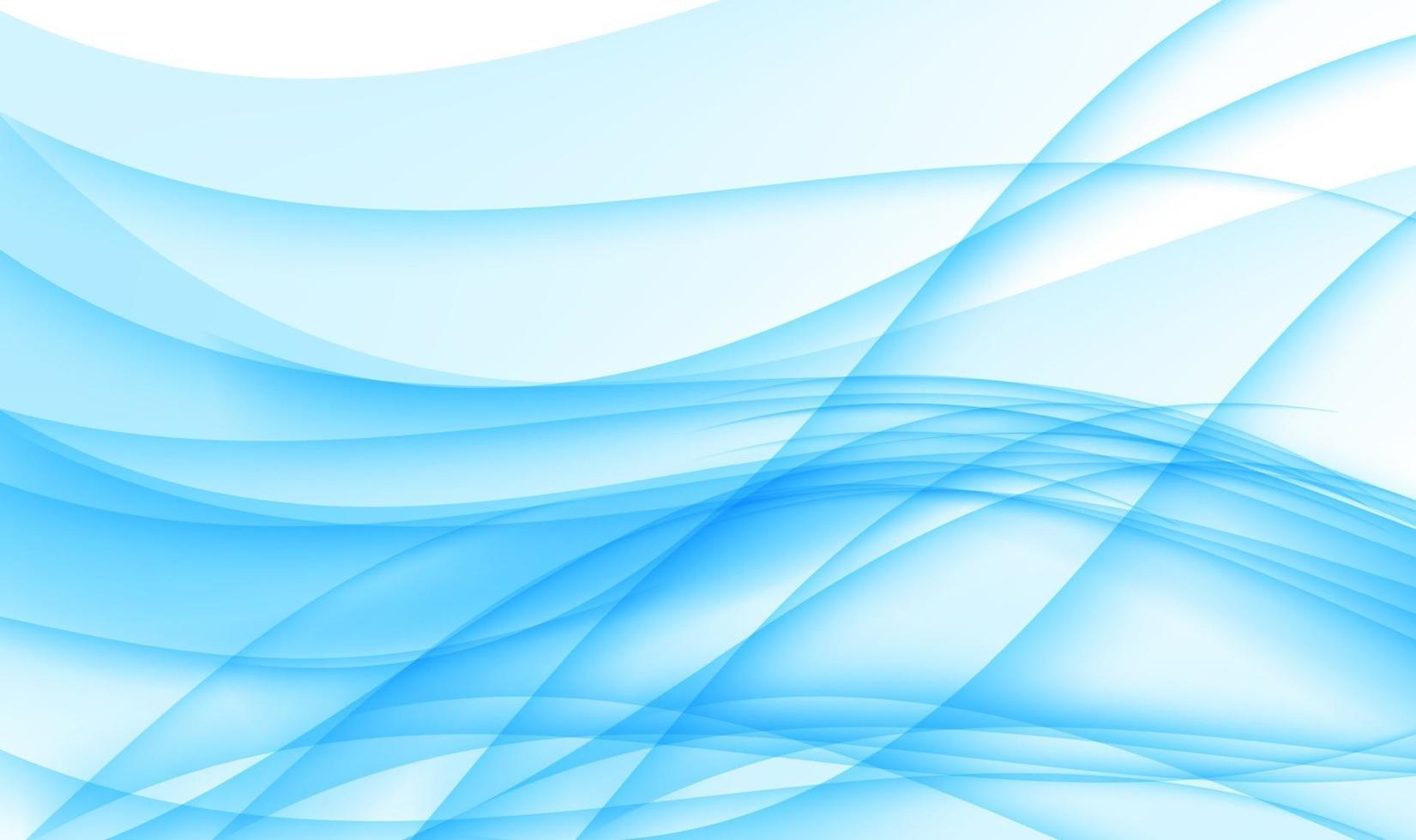 Abstract Colored Wave on Background. Vector Illustration