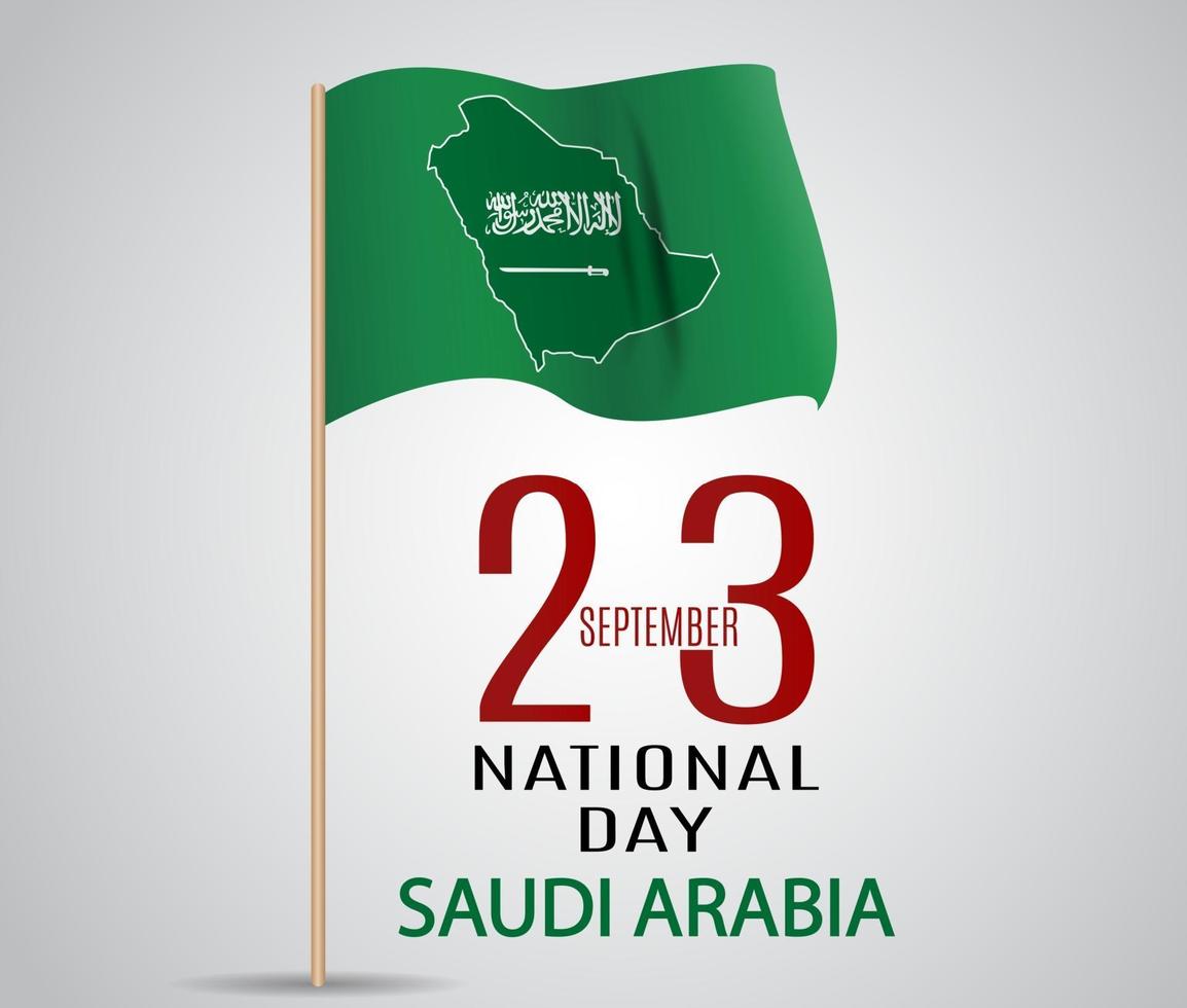 día nacional de arabia saudita 23 de septiembre día de la independencia vector