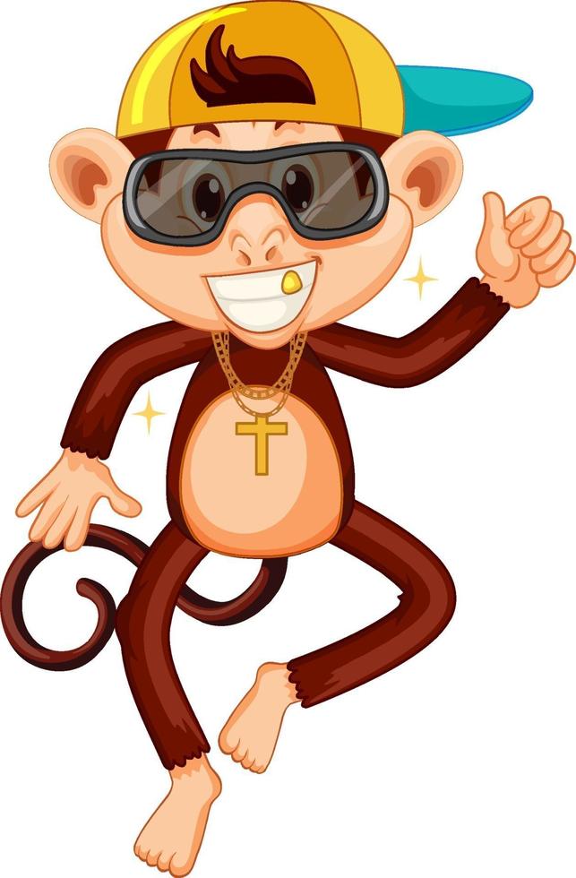 Swag monkey cartoon character 3356571 Vector Art at Vecteezy Swag monkey cartoon character 3356571 Vector Art at Vecteezy