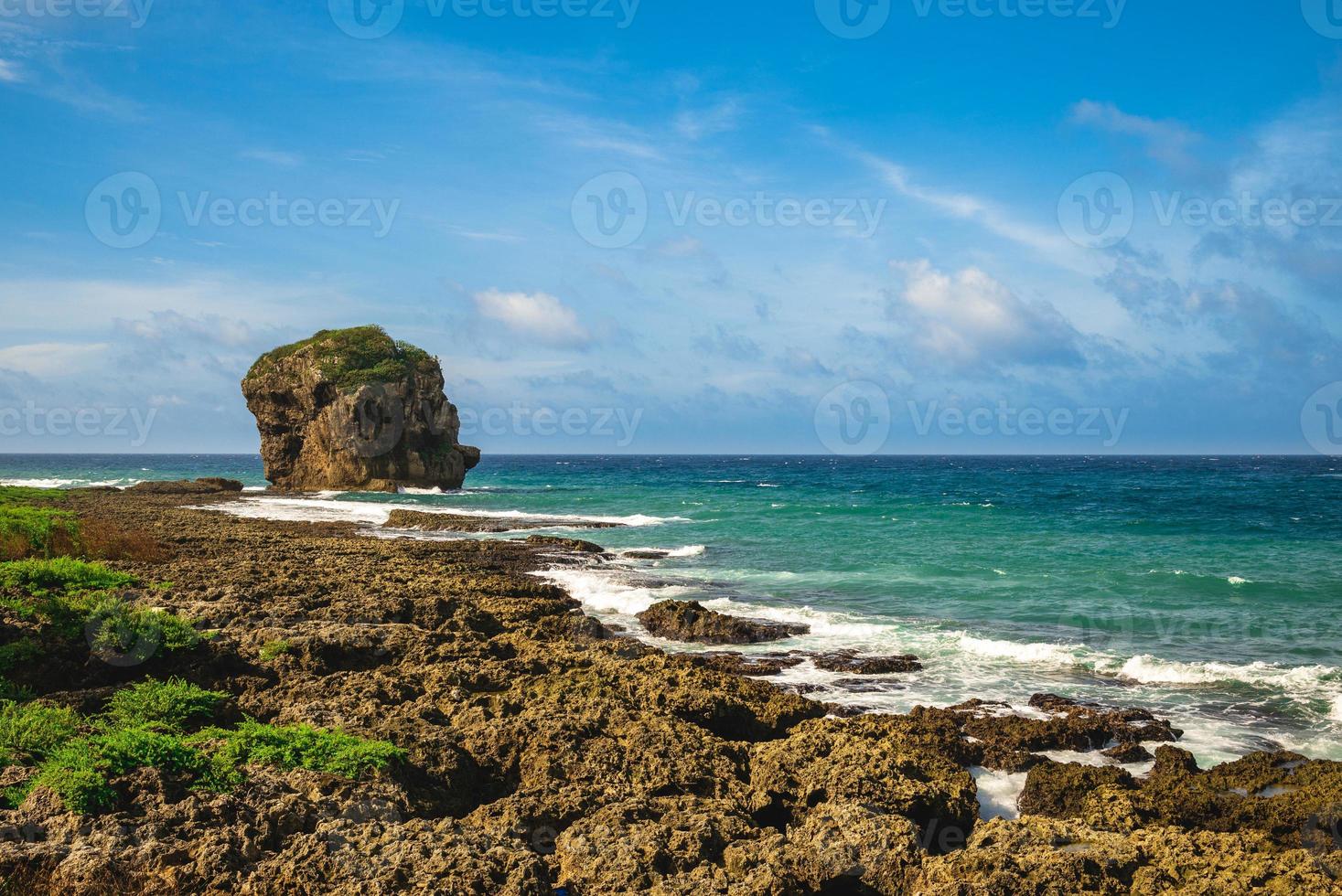 Scenery of Kenting with Chuanfan Rock 3357252 Stock Photo at Vecteezy
