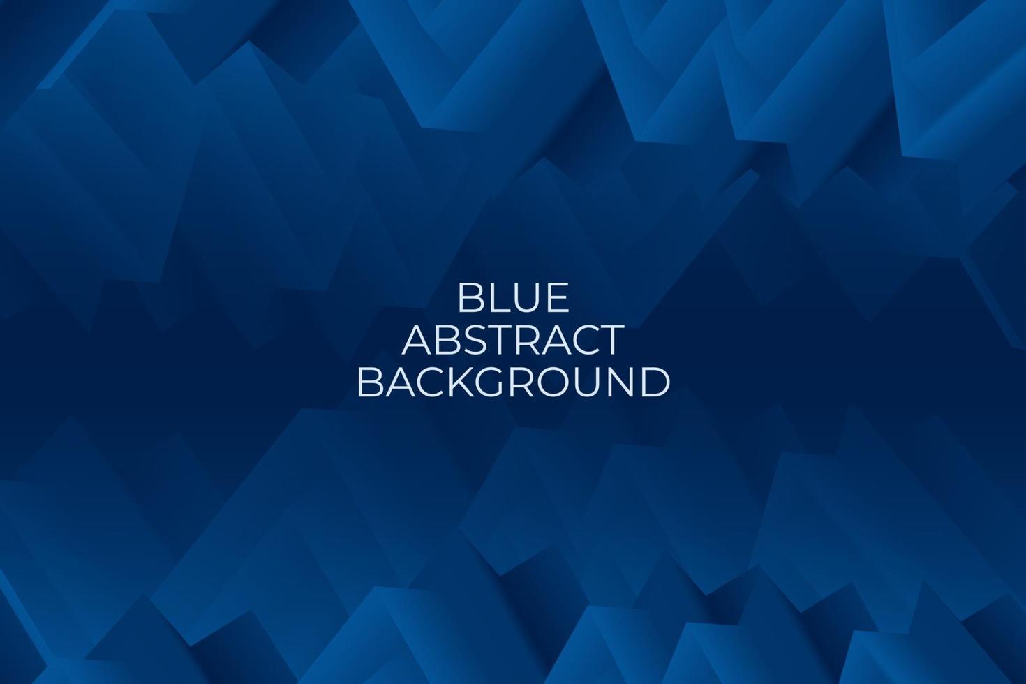 blue abstract background with 3d effect color. vector