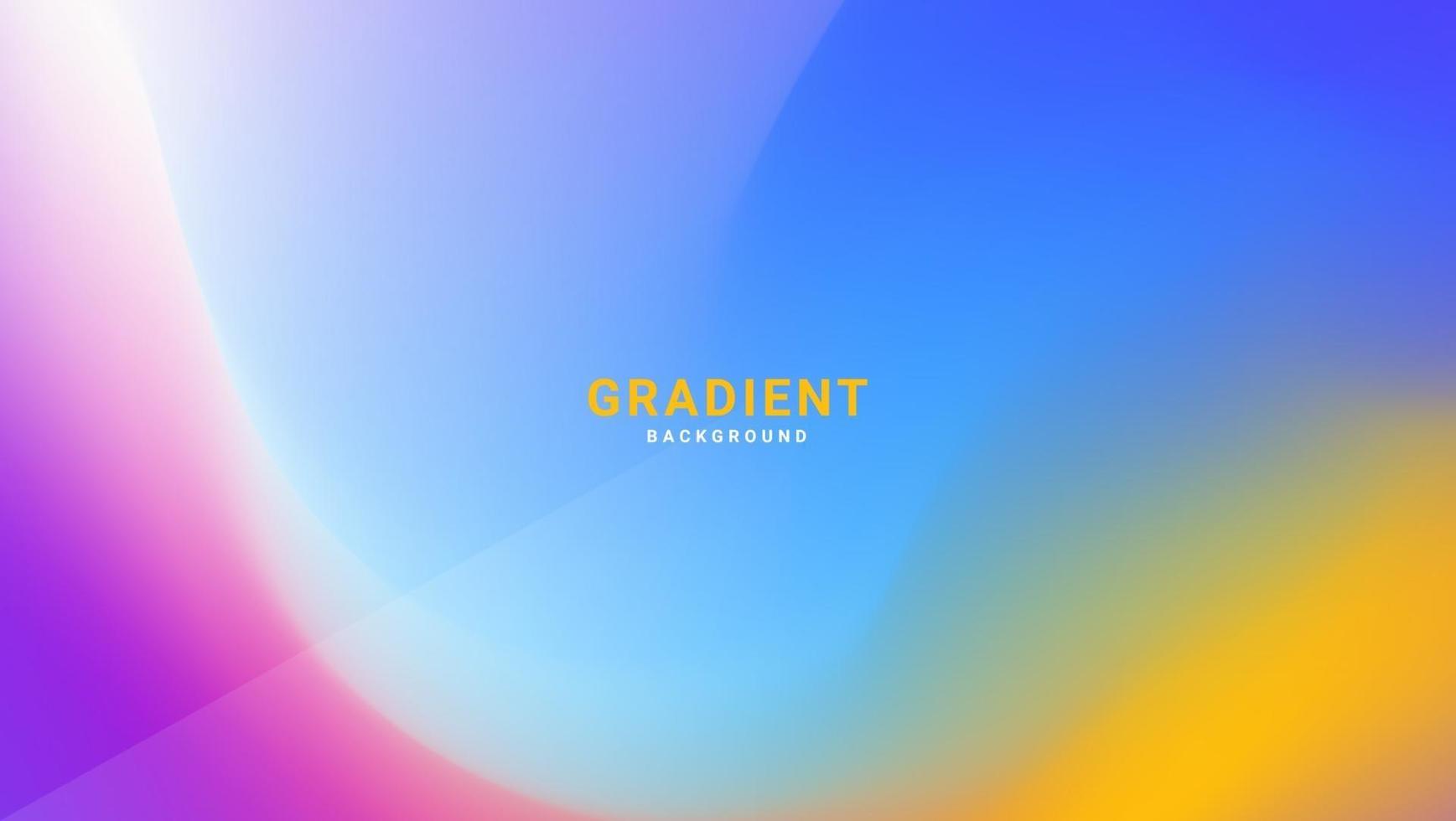 Modern Abstract Glossy Gradient Colors Background Design vector