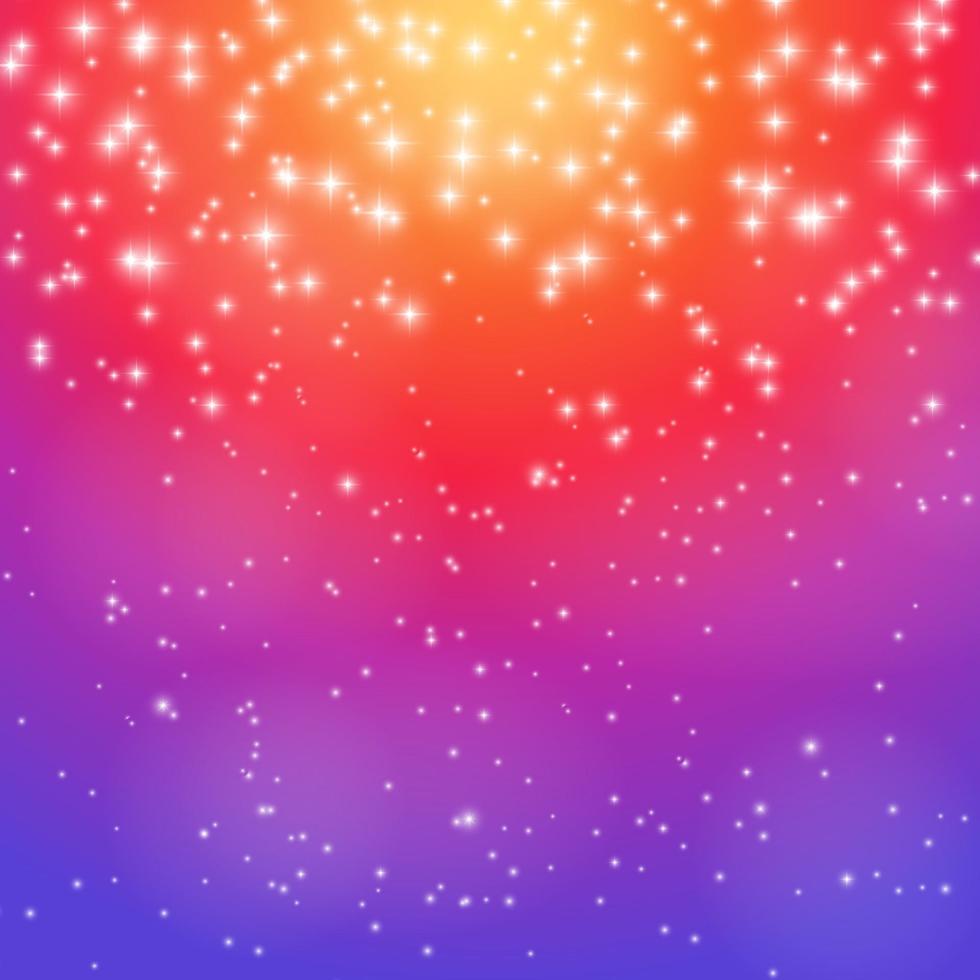 Colorful Shiny Smooth Gradient Color Natural Wallpaper vector