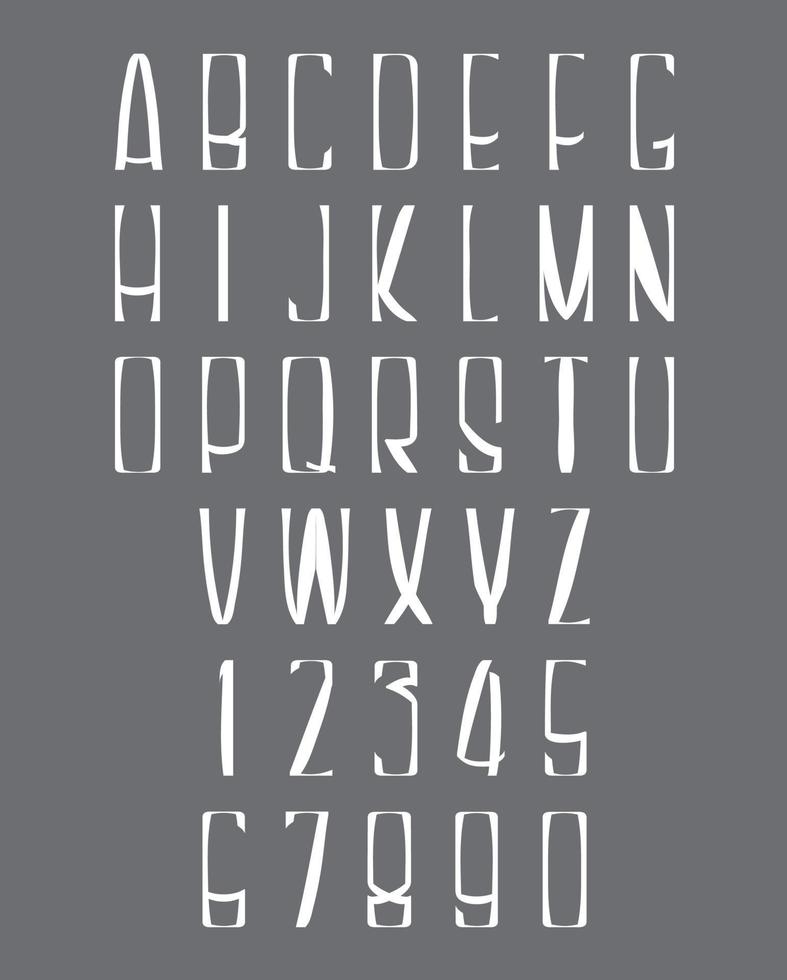 Character English ABC 3D number vector