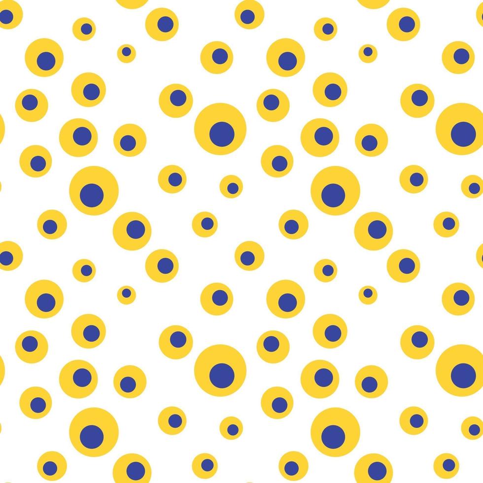 circles seamless pattern vector