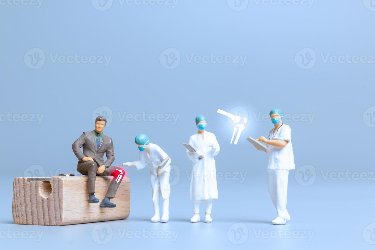 Doctors treat rheumatism, osteoarthritis , World arthritis day concept photo