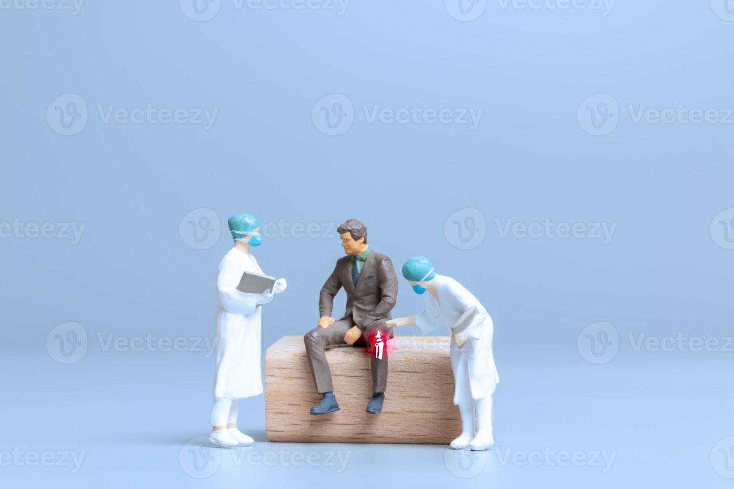 Doctors treat rheumatism, osteoarthritis , World arthritis day concept photo