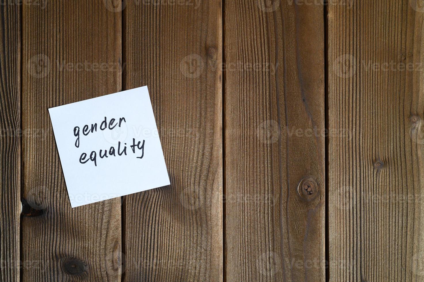 igualdad de género mujeres foto