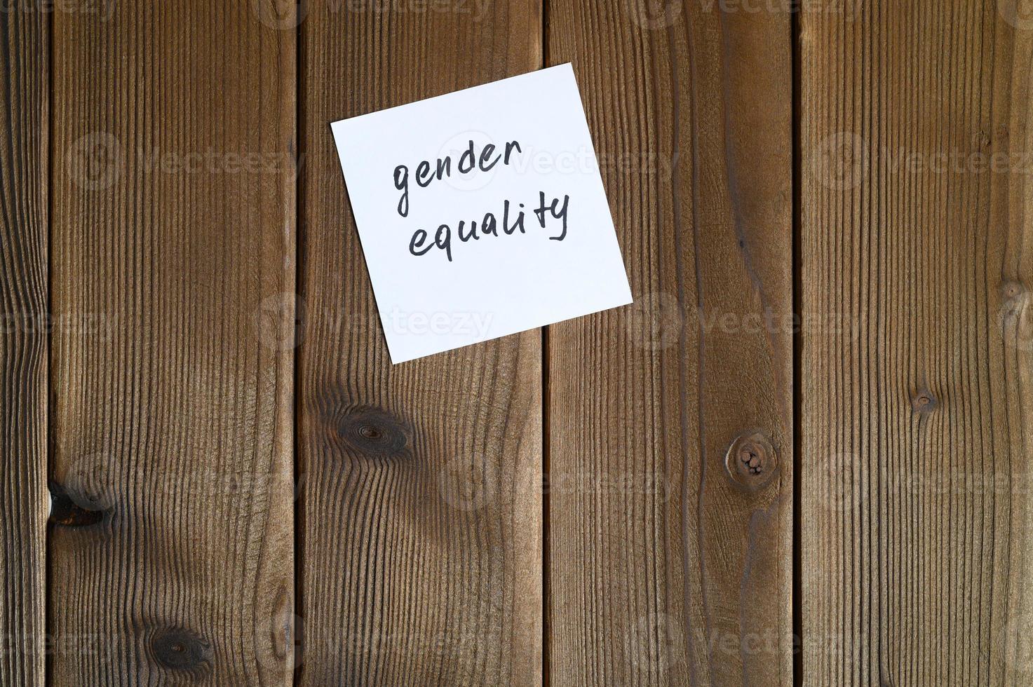 Gender equality women photo