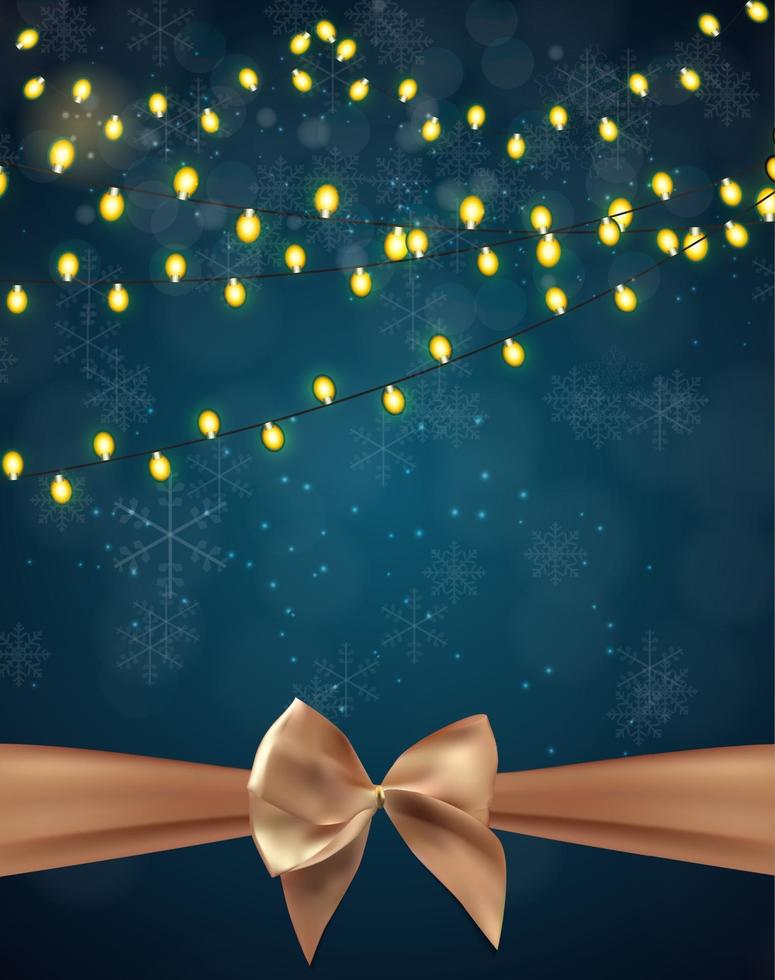 Abstract Beauty Christmas and New Year Background. vector