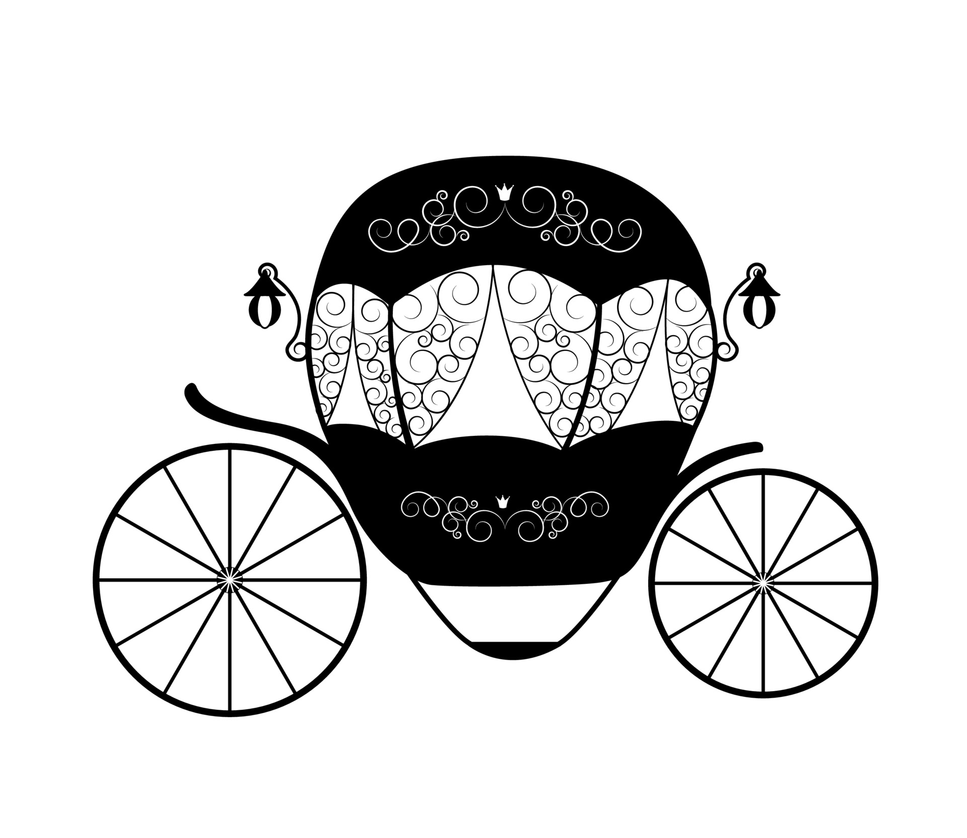 Cinderella Carriage Vector Art, Icons, and Graphics for Free Download