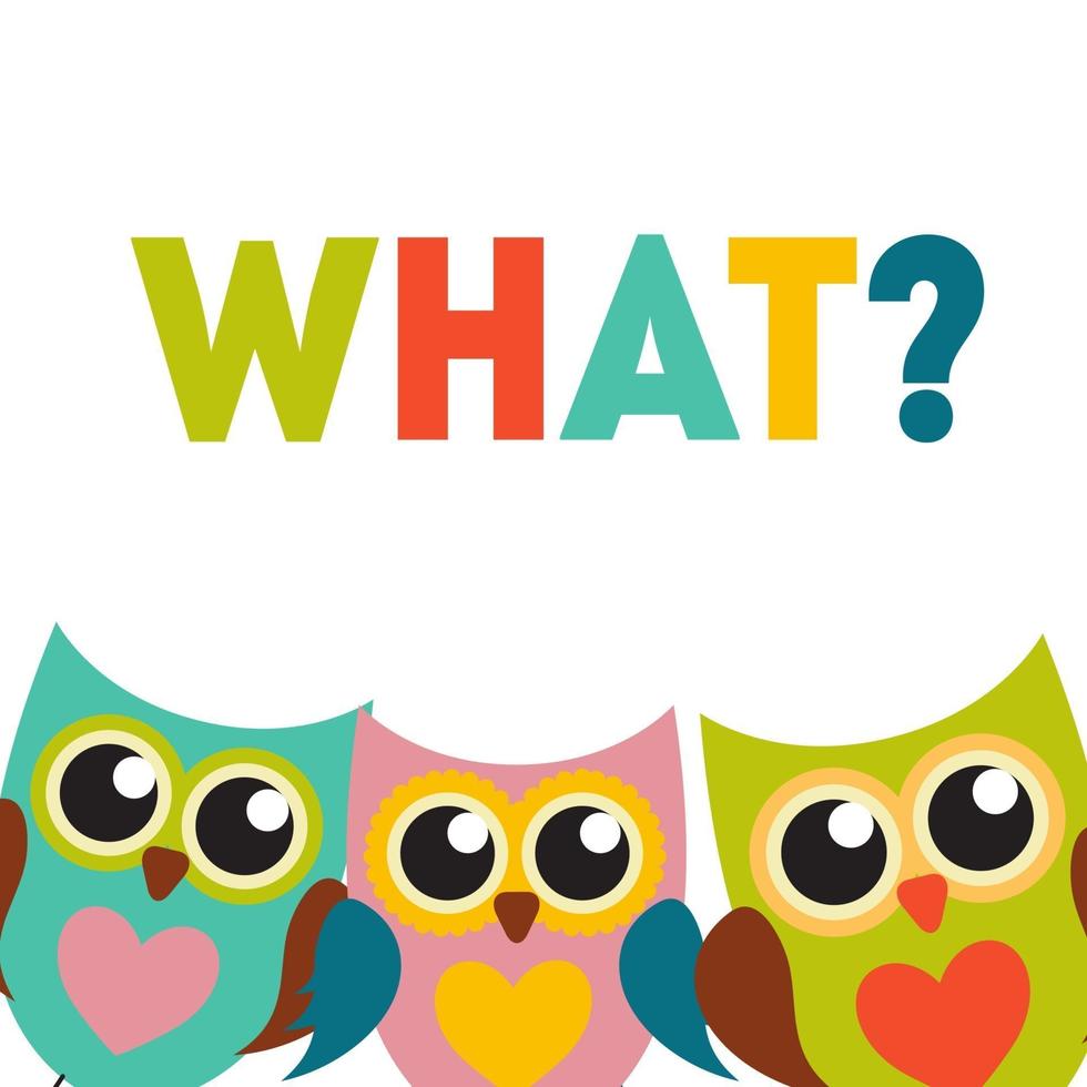 Cute Owl Pattern Background with Place for Your Text vector