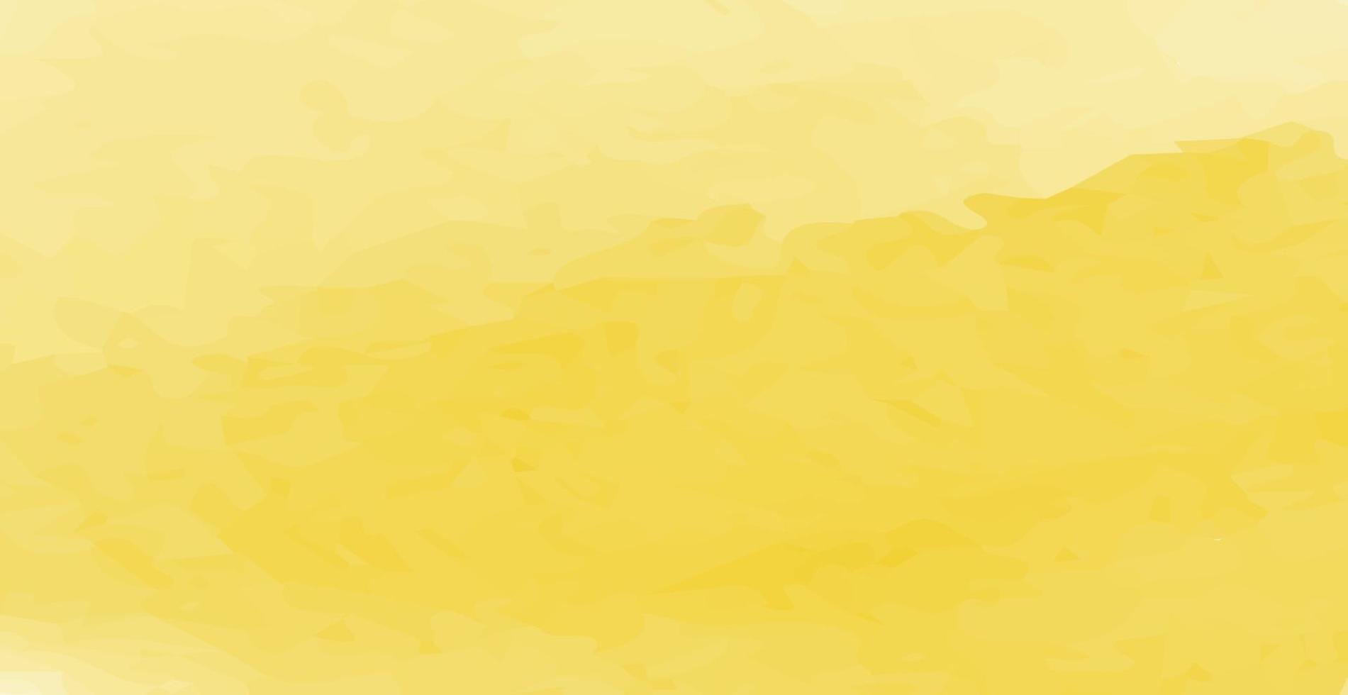Fondo abstracto de acuarela pintada de amarillo-naranja realista vector