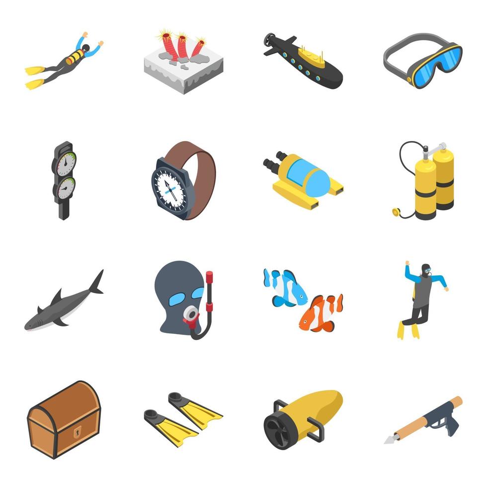 Scuba Diving Concepts 3364807 Vector Art at Vecteezy