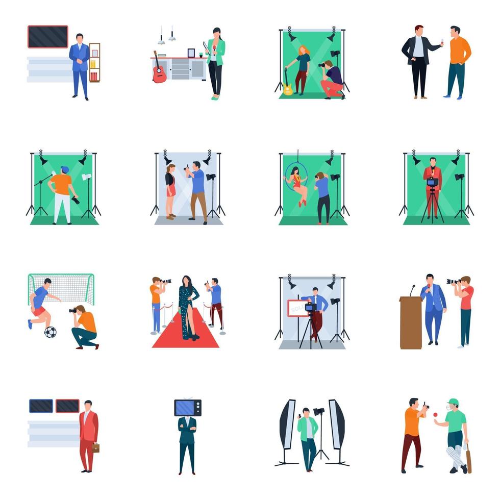 Mass Media Concepts vector