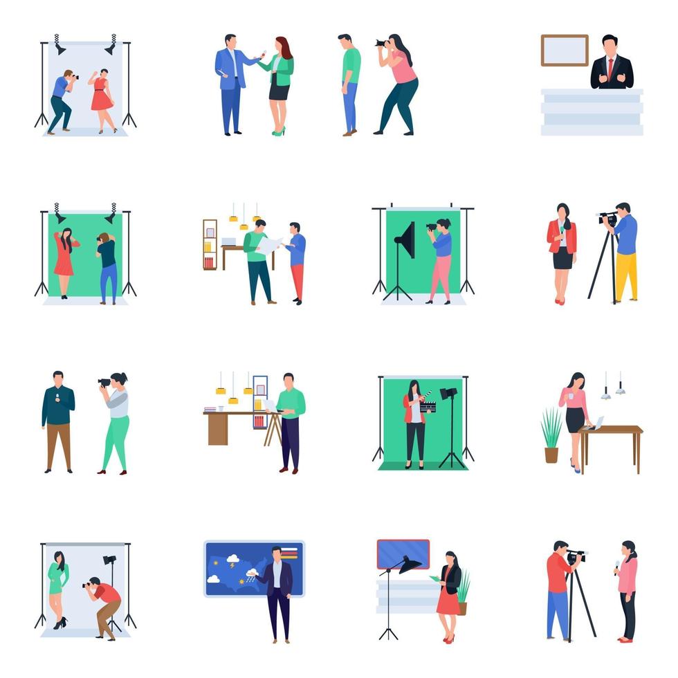 Mass Media and Advertisement vector