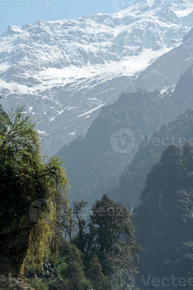 gran paisaje del himalaya foto