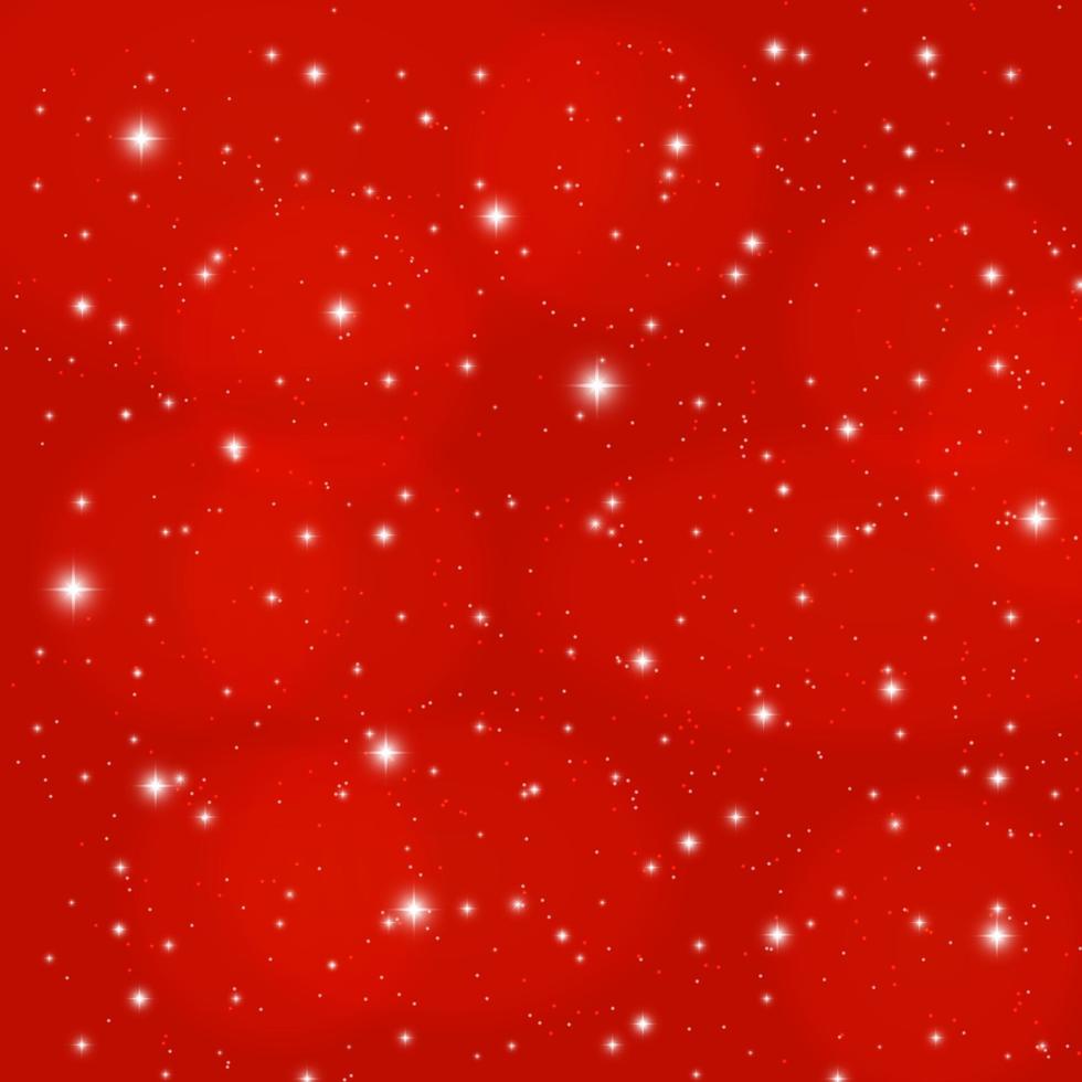 Star Sky Vector Illustration Background