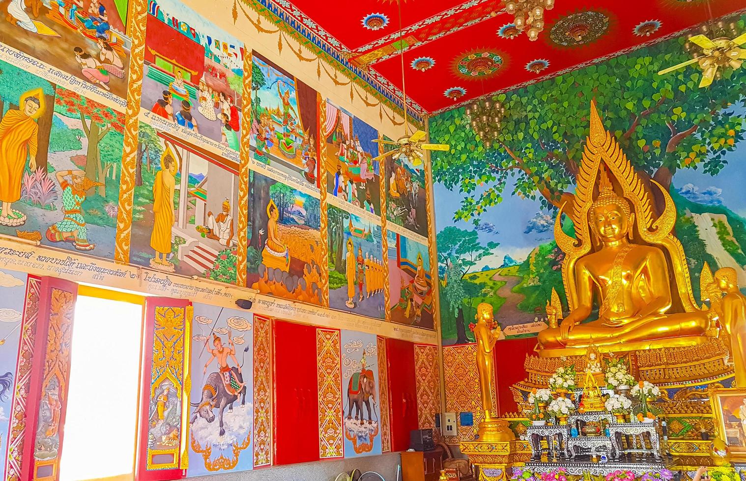 Koh Samui, Thailand, 2021 - Golden buddha statue photo