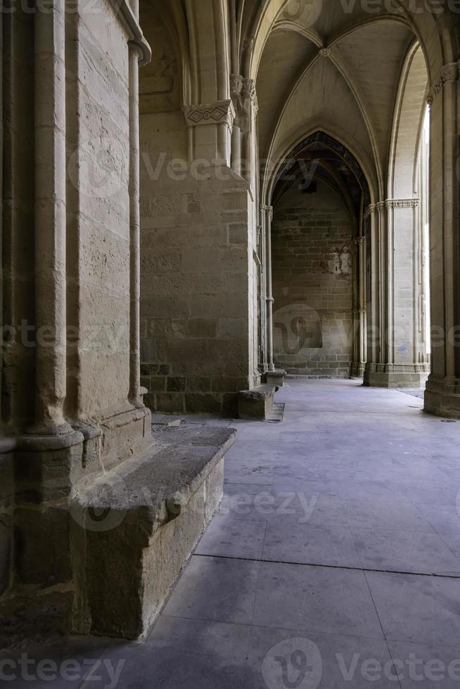 Old ruined stone arches photo