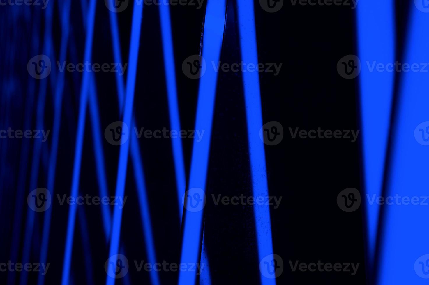 Abstract glowing lines blue photo