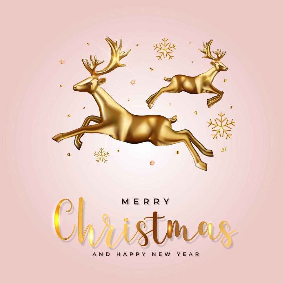 Christmas Holiday Party Background. Happy New Year and Merry Christmas vector