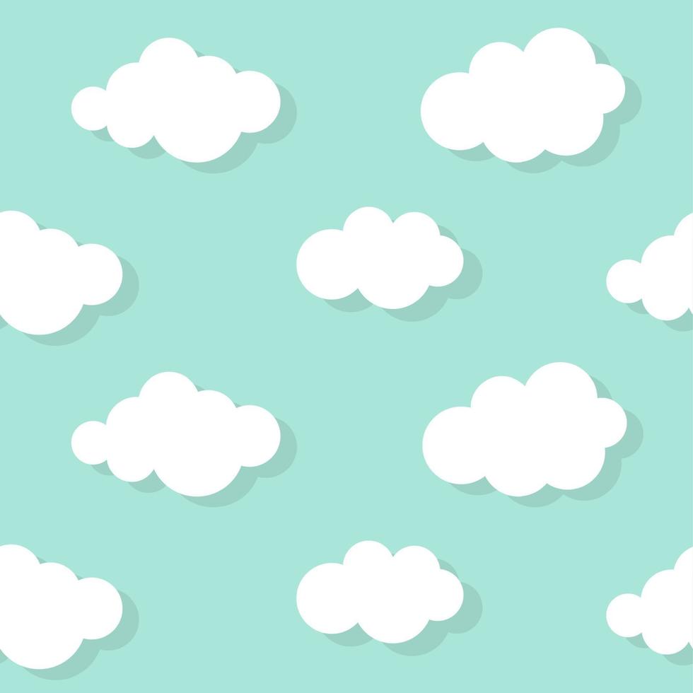 Abstract Cloud Background Vector Illustration