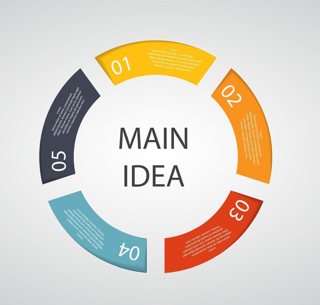 Infographic Templates for Business Vector Illustration.