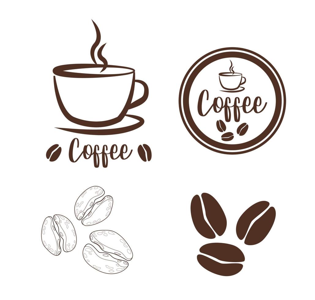 Coffee Cup Logo Design vector