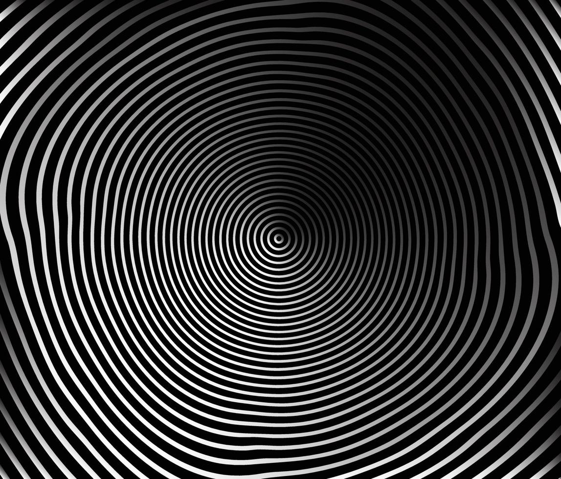 Concentric circle elements. Element for graphic vector