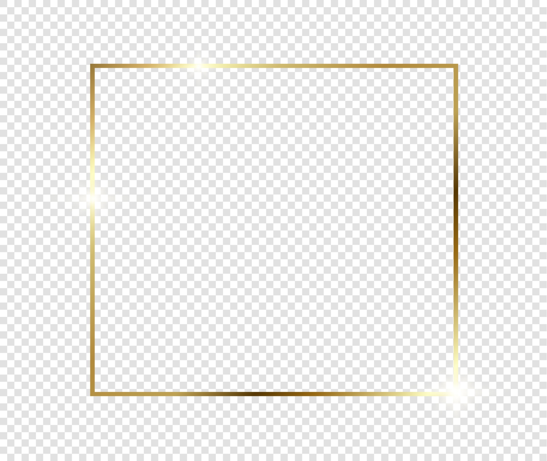 Gold Frame Transparent Vector Art, Icons, and Graphics for Free Download