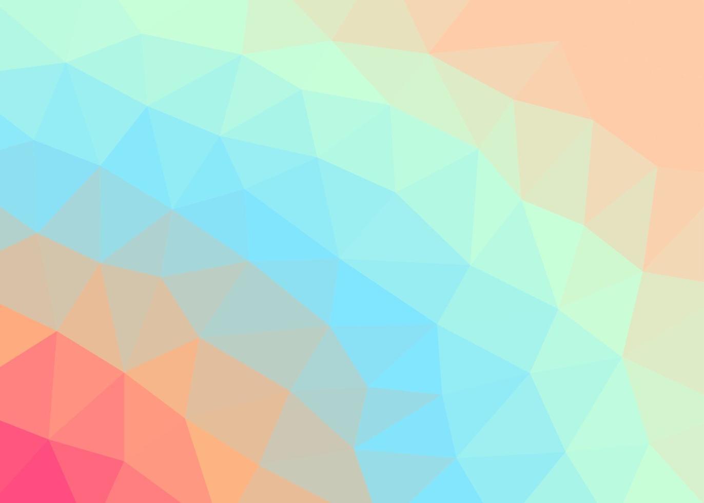 Free abstract low poly crystal background vector. Abstract polygonal. vector