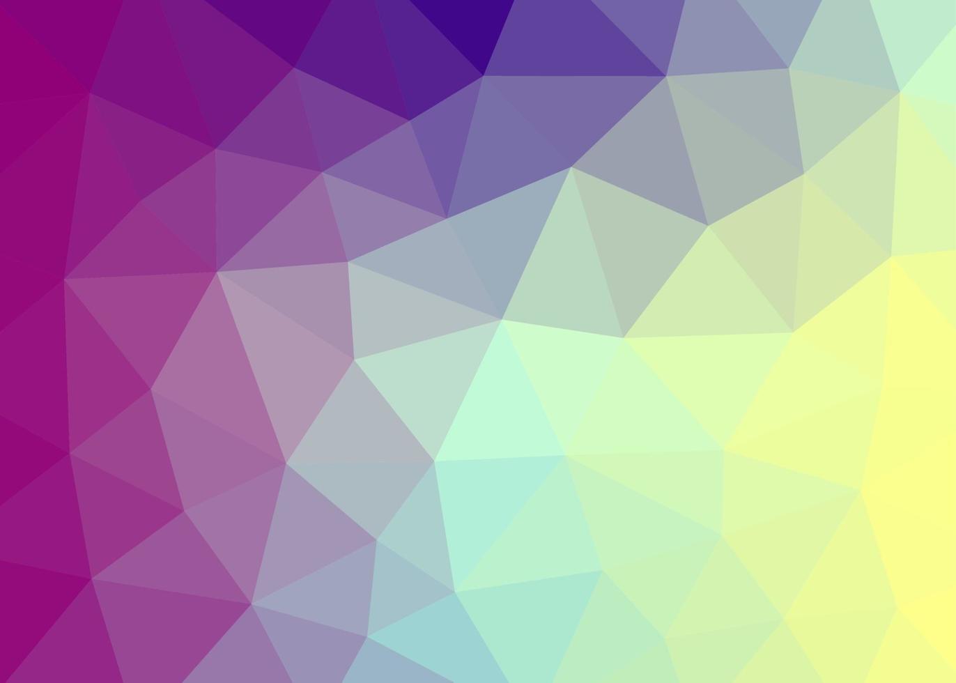 Free abstract low poly crystal background vector. Abstract polygonal. vector