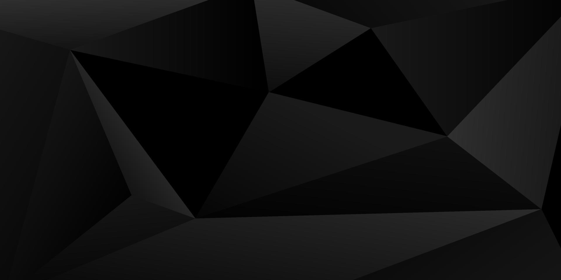 abstract black texture polygon Modern shape concept. vector