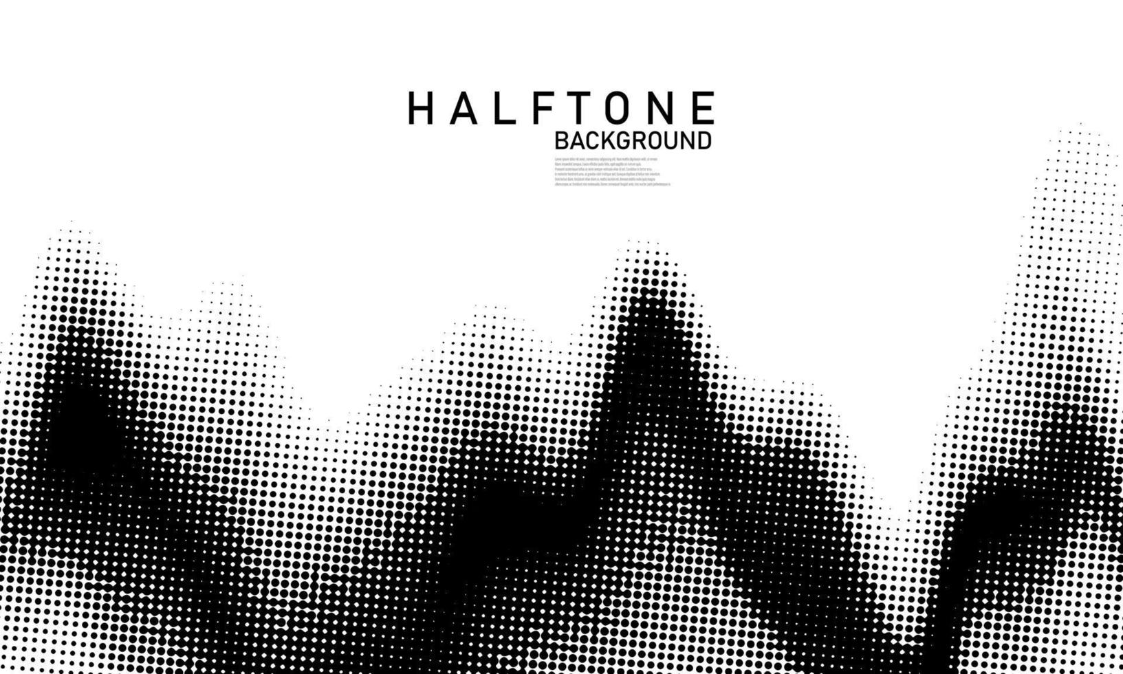 Abstract style halftone concept for your graphic design vector