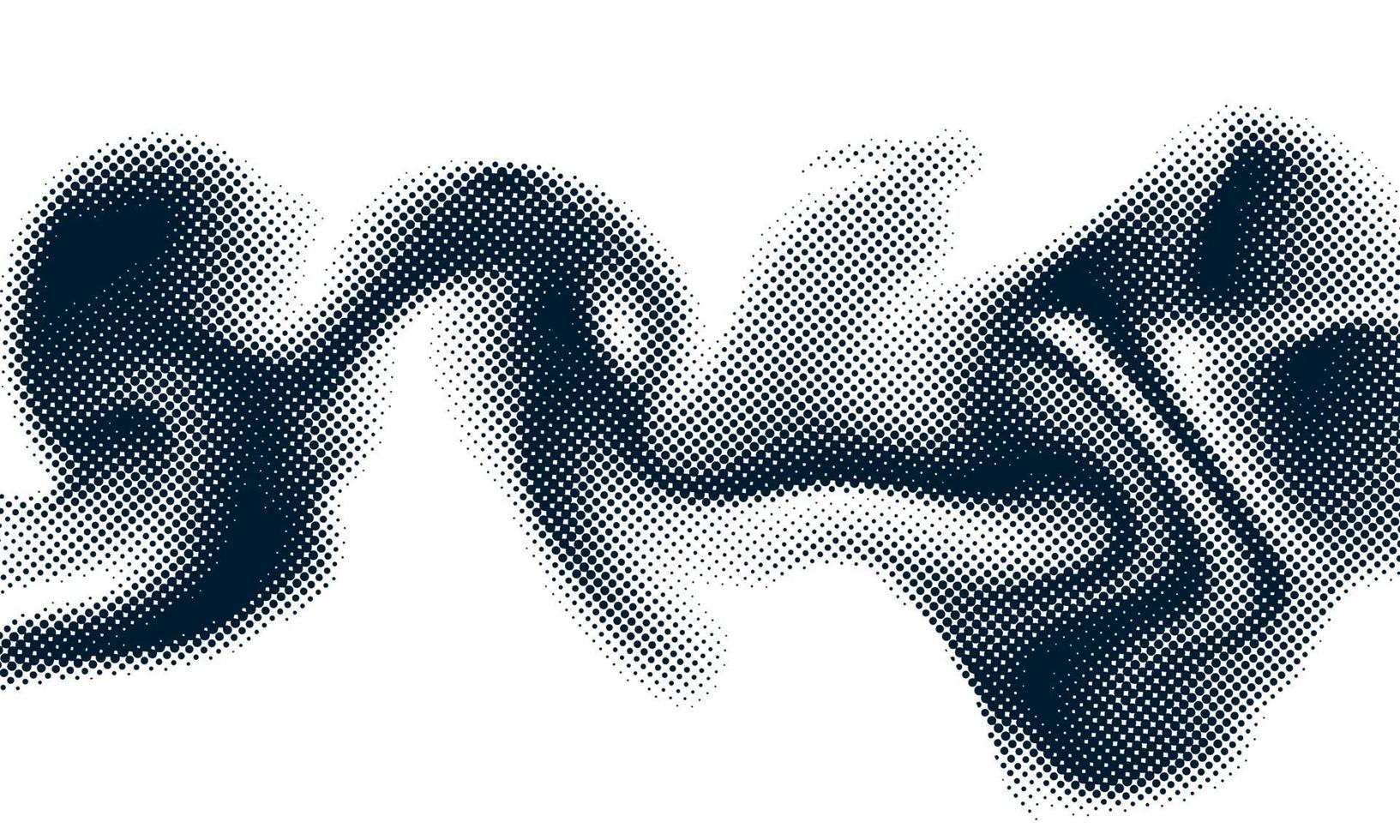 Abstract style halftone concept for your graphic design vector