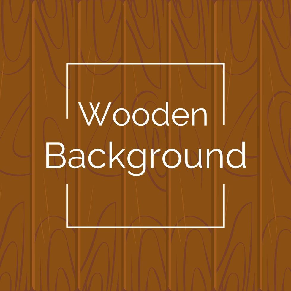 Dark brown wooden background, natural surface vector