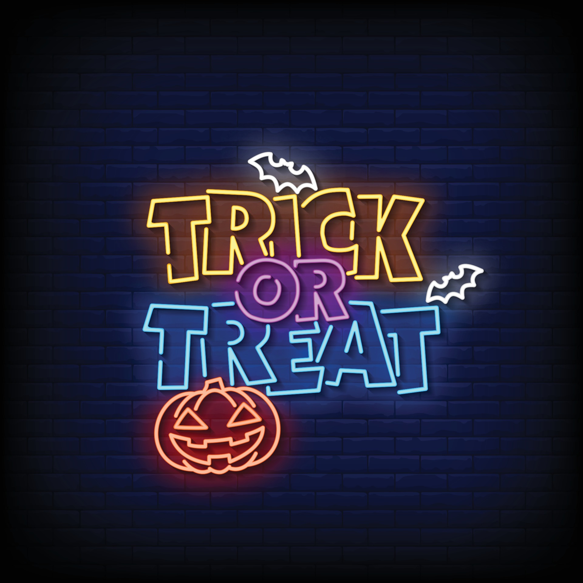 Trick Or Treat Neon Signs Style Text Vector 3368347 Vector Art At Vecteezy Trick Or Treat Neon Signs Style Text Free Vector