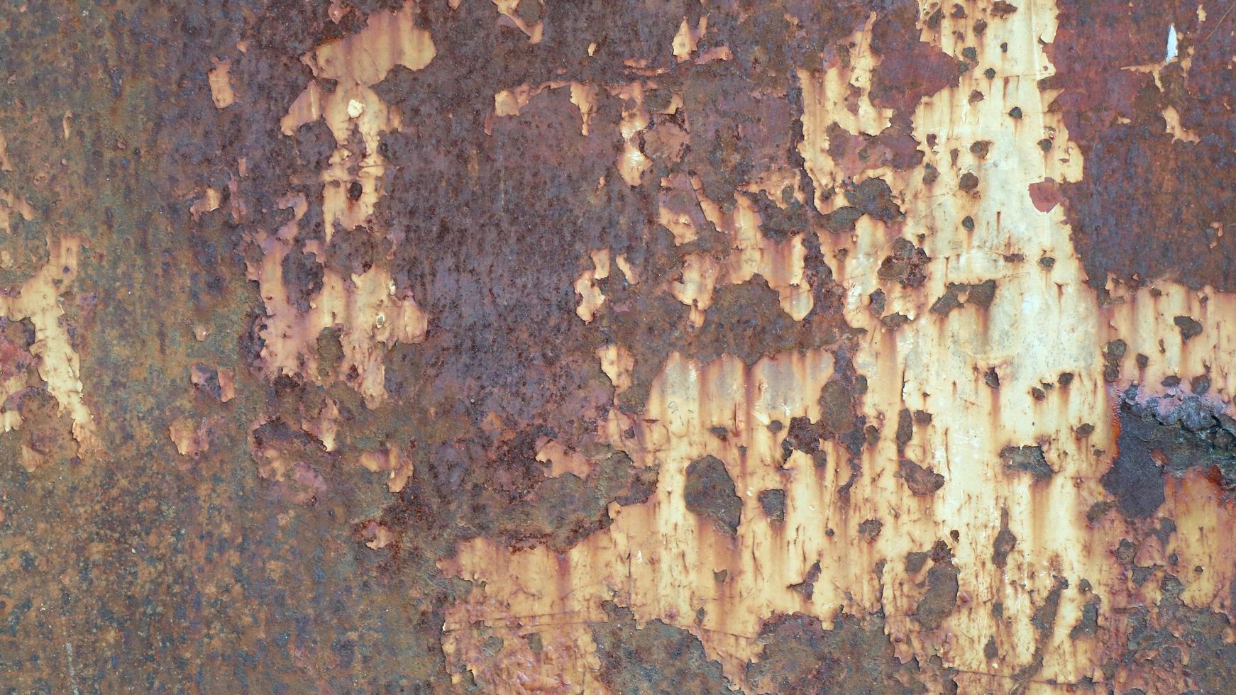 Fondo de metal oxidado. fondo de textura de acero foto