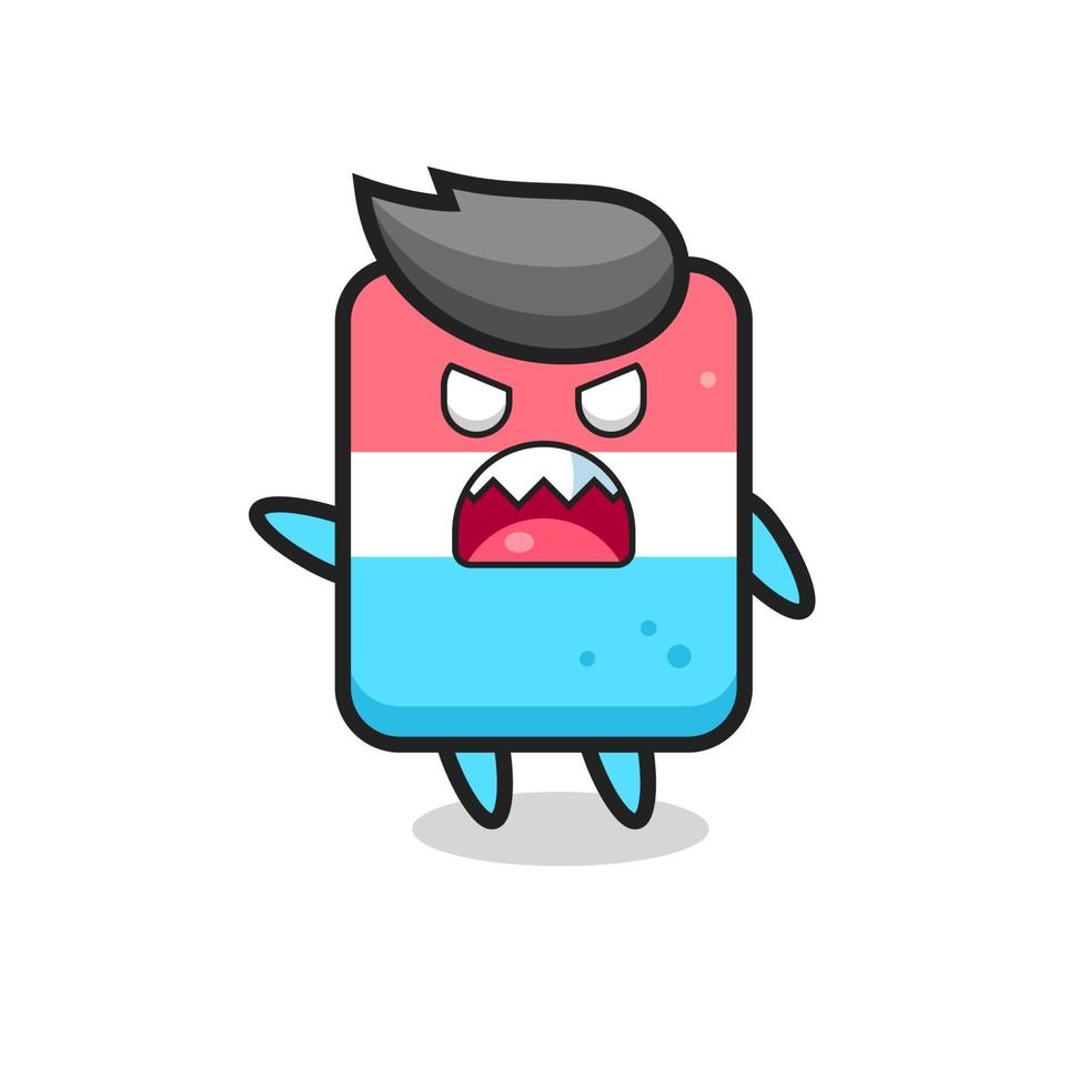 cute eraser cartoon in a very angry pose 3368942 Vector Art at Vecteezy cute eraser cartoon in a very angry pose 3368942 Vector Art at Vecteezy