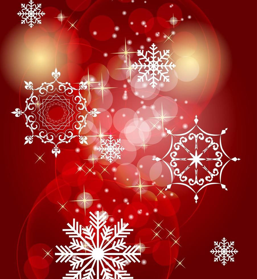 Abstract Beauty Christmas and New Year Background. vector