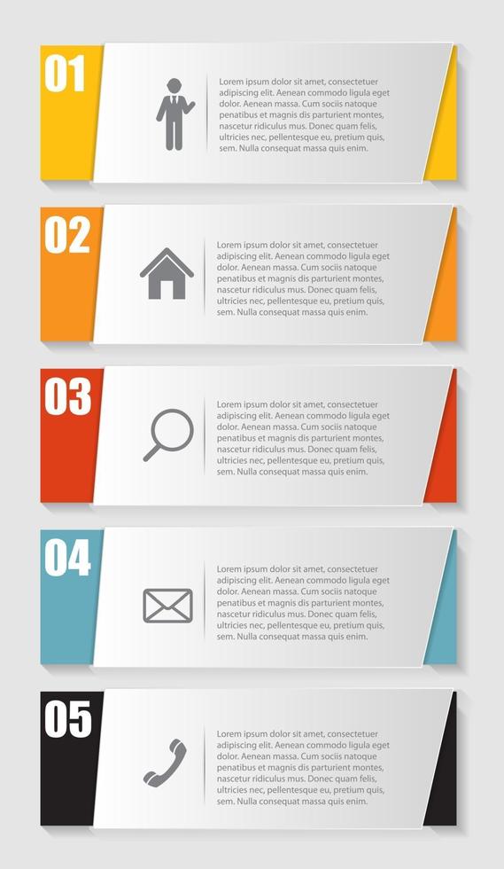 Infographic Templates for Business Vector Illustration.