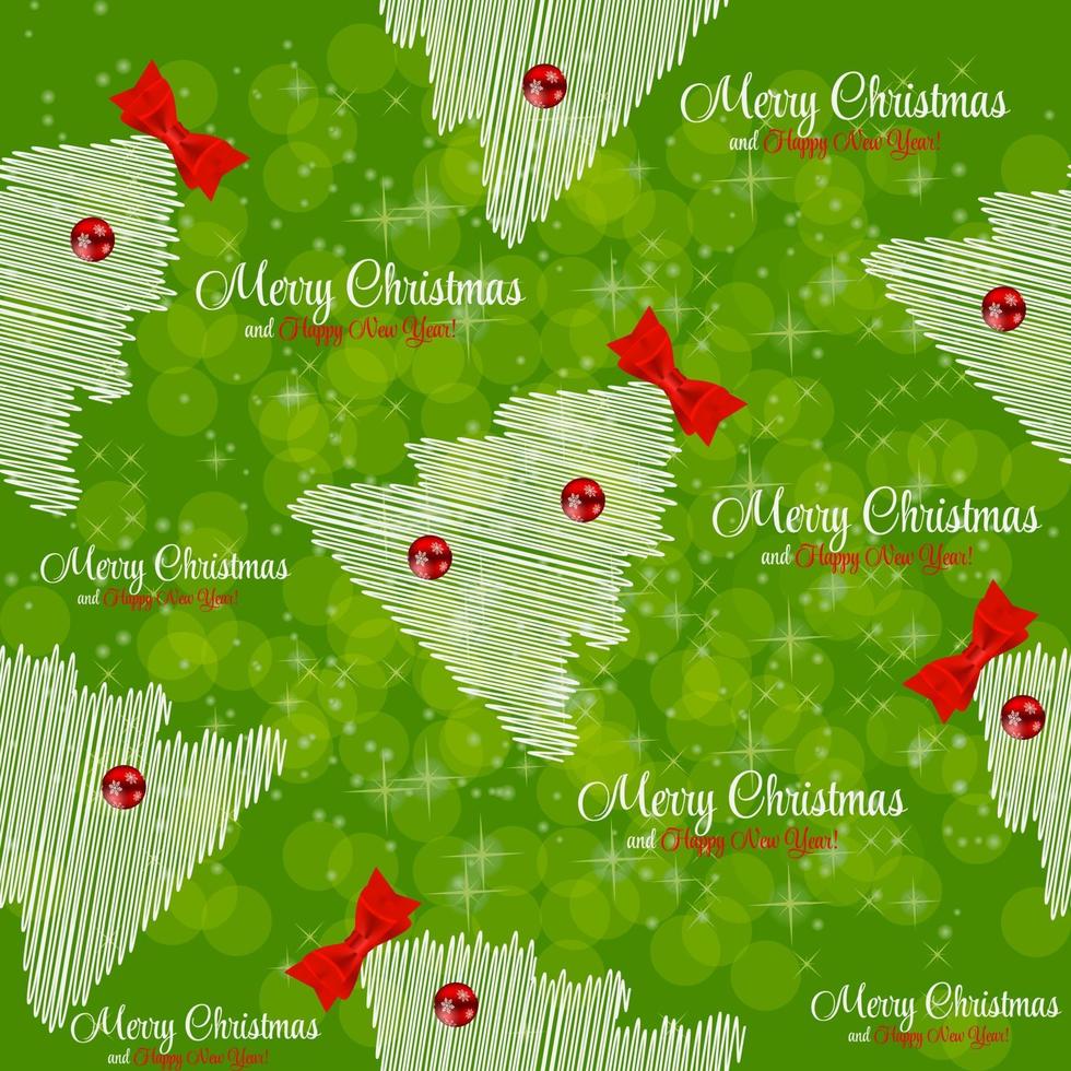 Winter Christmas New Year Seamless Pattern Beautiful Texture vector