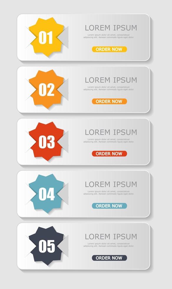 Infographic Templates for Business Vector Illustration.