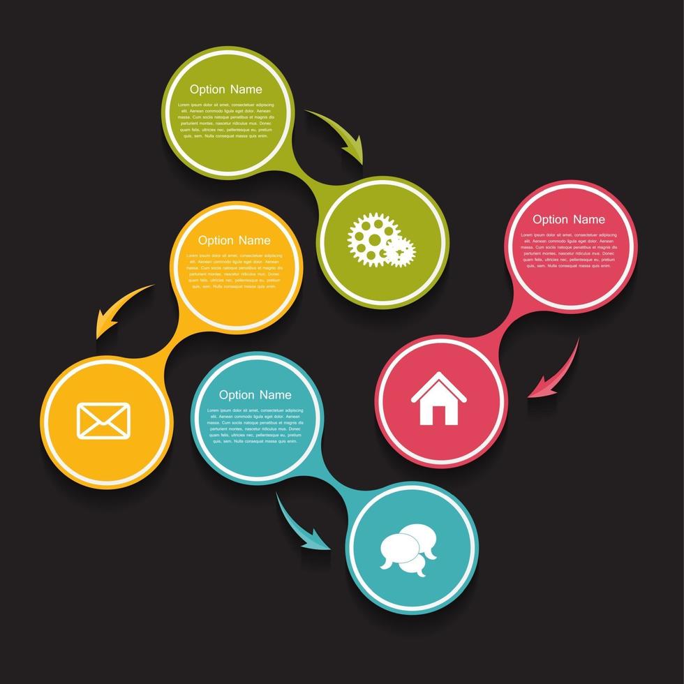 Infographic Templates for Business Vector Illustration.