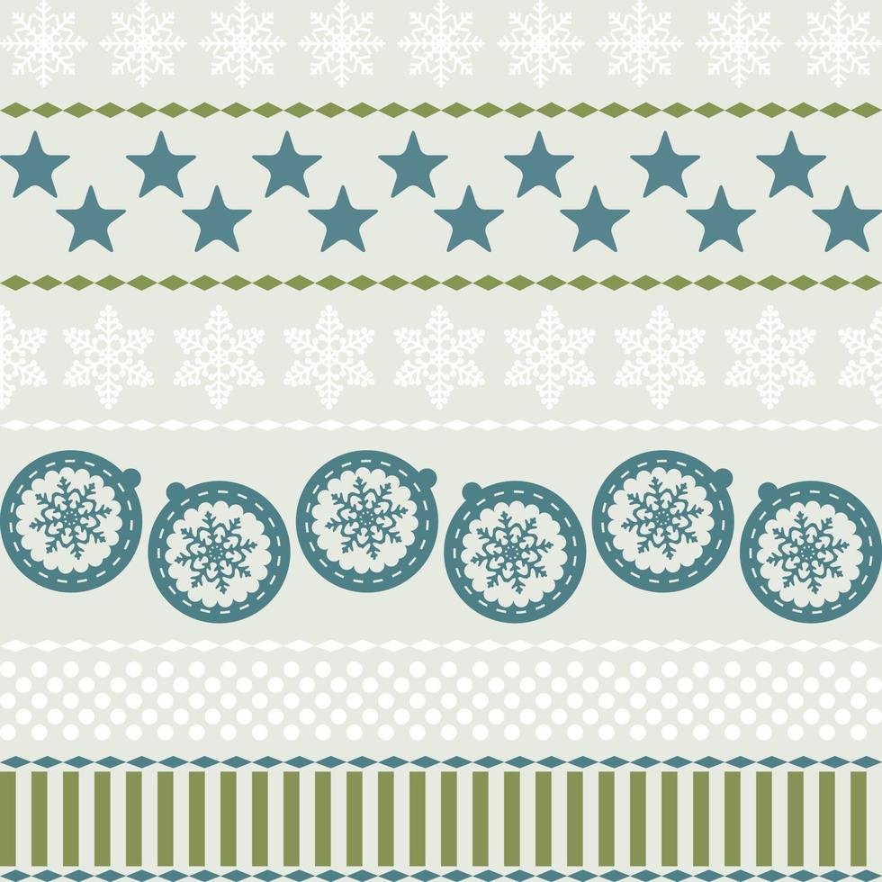 Winter Christmas New Year Seamless Pattern. Beautiful Texture vector