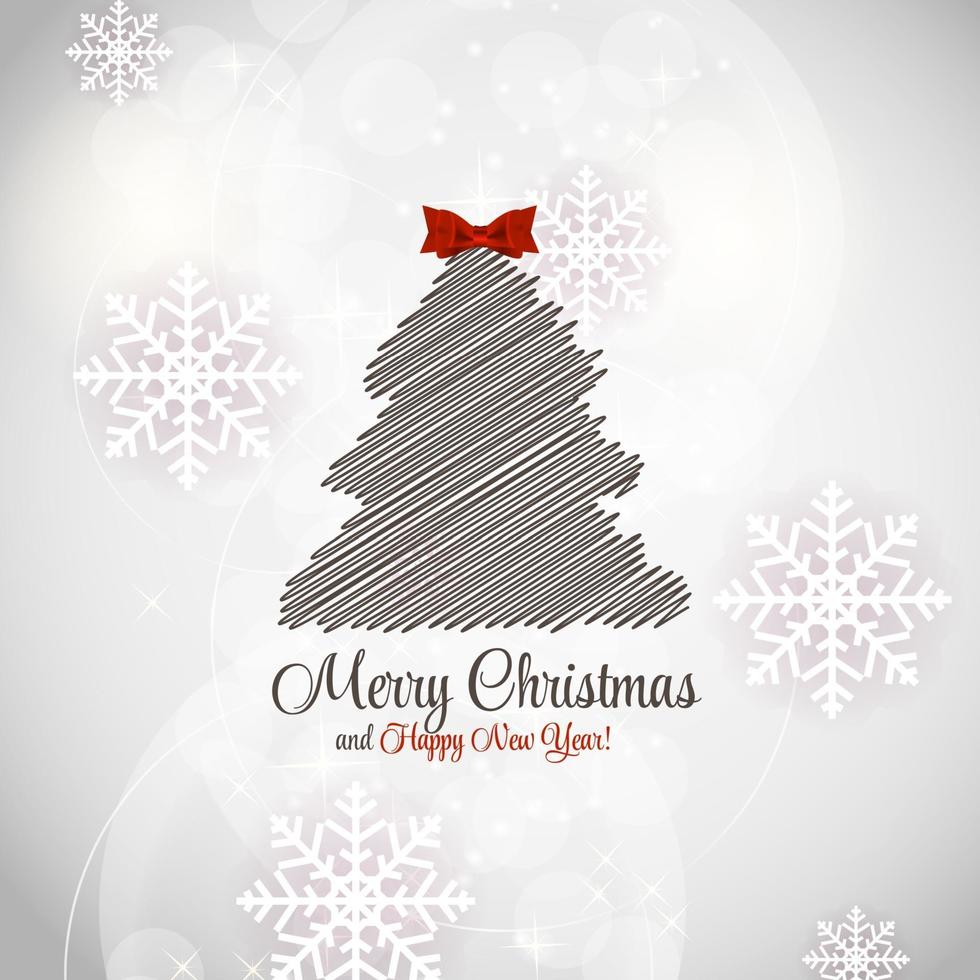 Abstract Beauty Christmas and New Year Background. vector