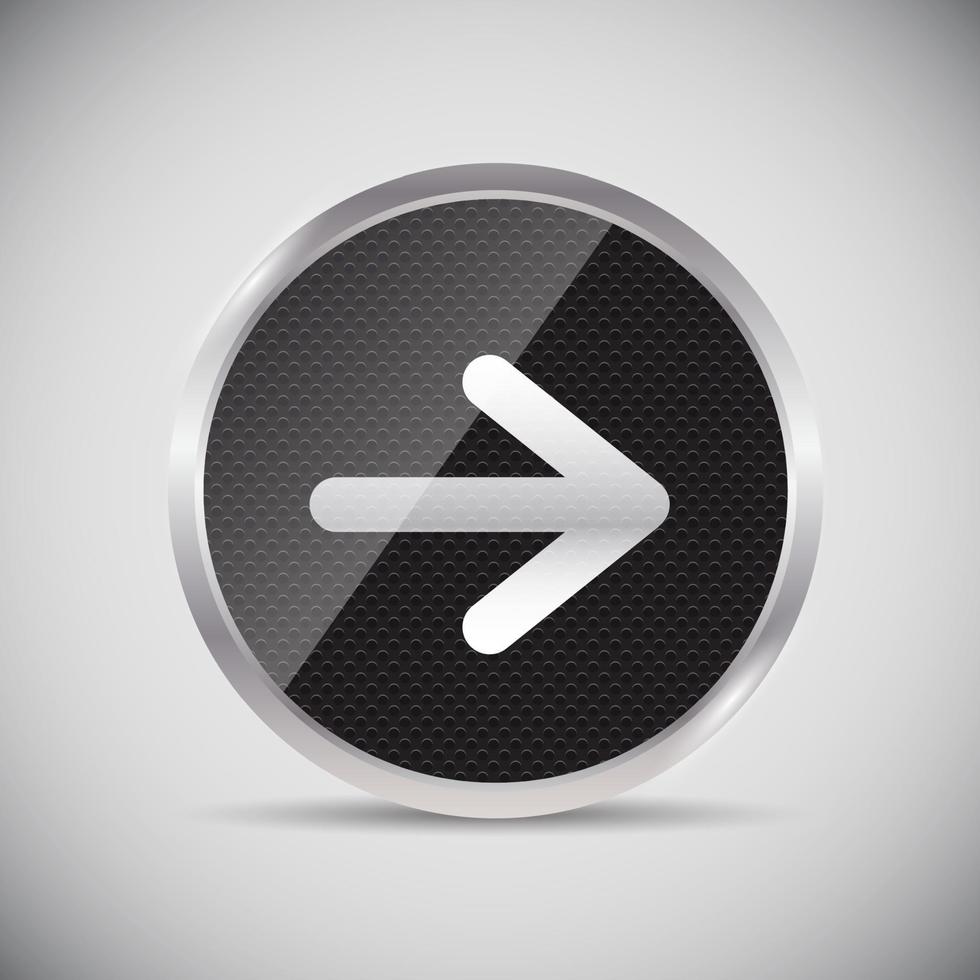 Shine glossy computer icon vector illustration